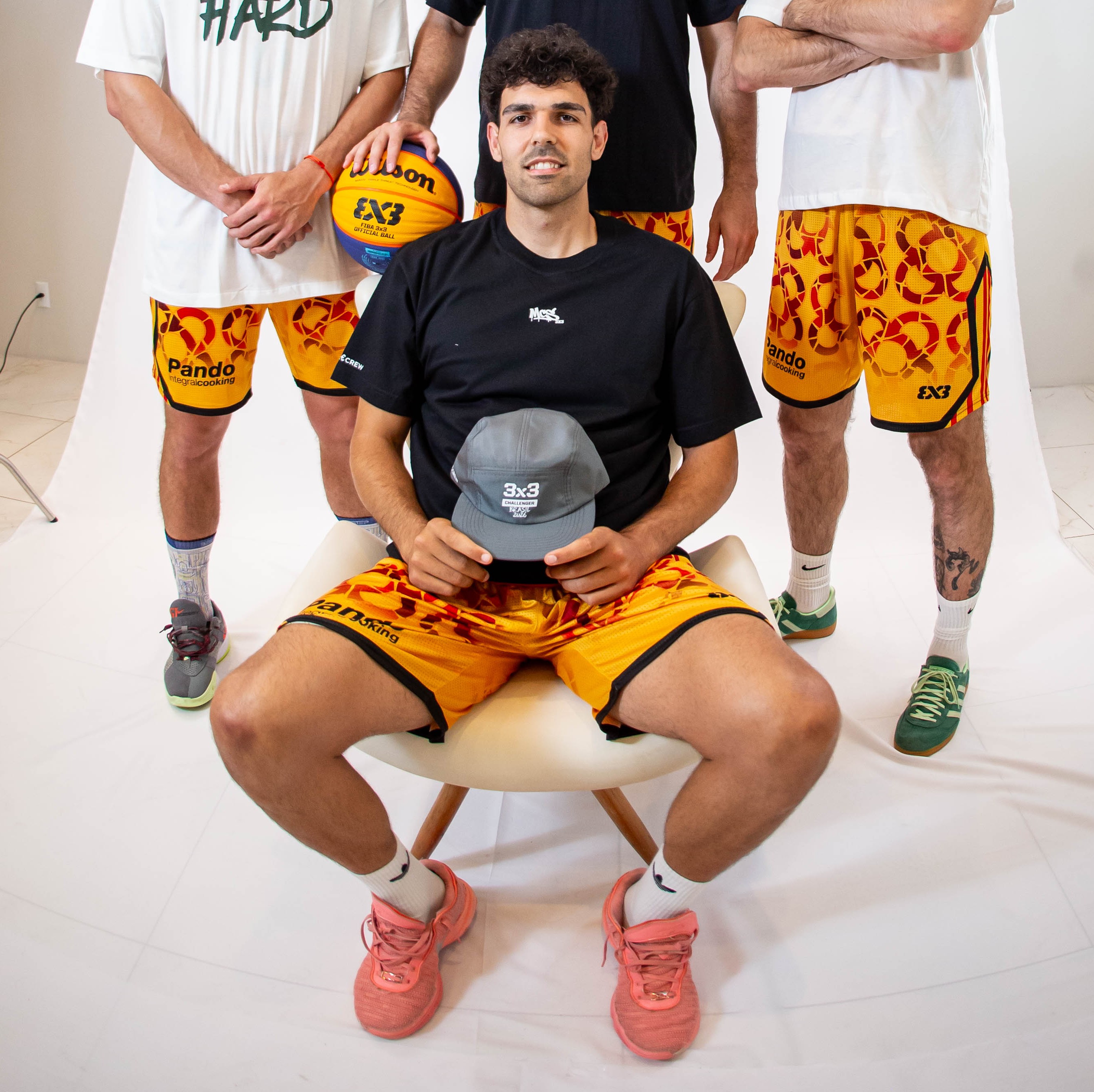 Boné Five Panel Challenger Brasil 2026 × BRCREW