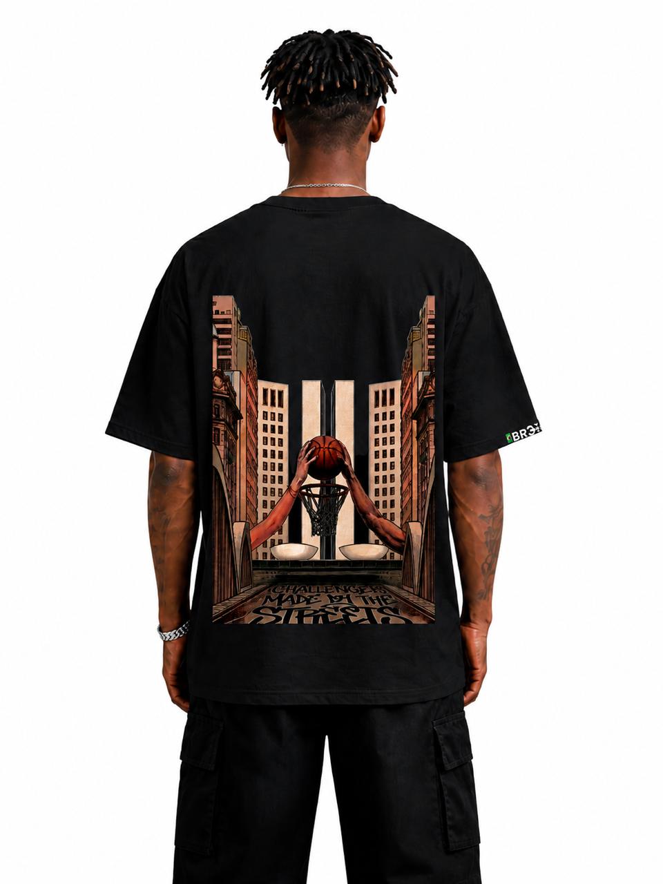 Camiseta Oversized Made By The Streets · Masculino