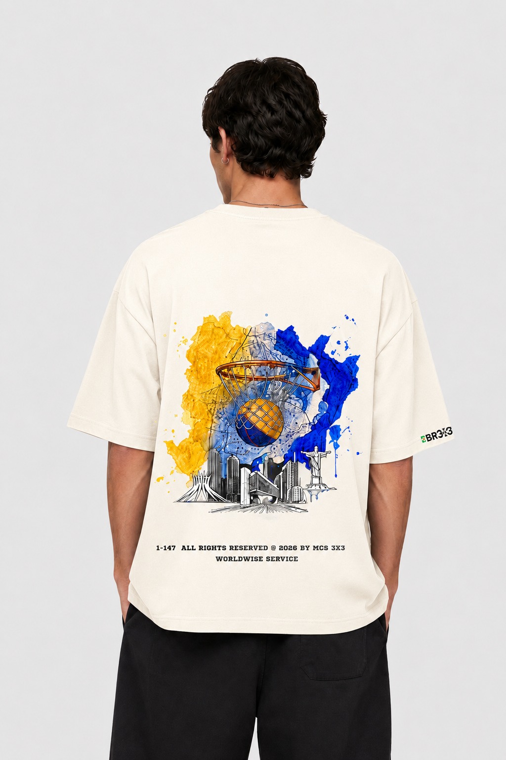 Camiseta Streetwear Road to Challenger x BRCREW