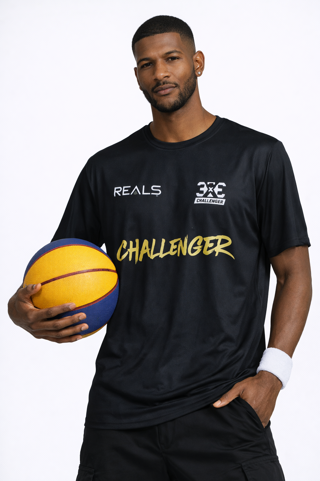 Camiseta Dry Fit Reals Challenger 3x3