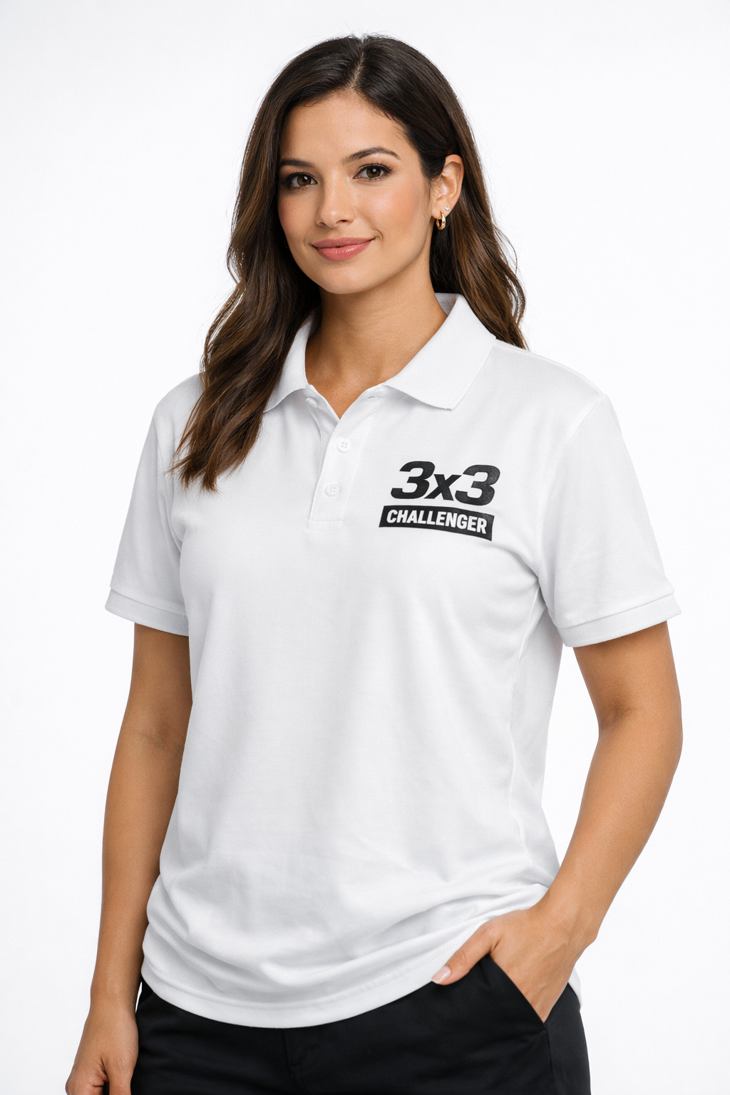 Camisa Polo 3x3 · Feminino